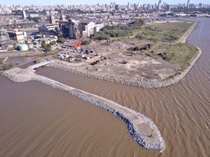 Puerto Buenos Aires: lanzan licitación para la escollera de cierre del relleno exterior
