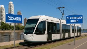 Rosario proyecta tranvía de 35 km para unir Villa Gobernador Gálvez y Baigorria