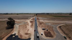 Tras dos décadas de demoras, avanzan las obras de reparación en la Ruta Nacional 8 entre Pilar y Pergamino