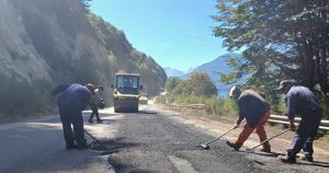 Mantenimiento intensivo sobre rutas estratégicas en la Línea Sur de Río Negro