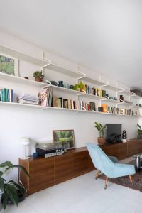 Reforma integral en Parque Centenario: un departamento de 70 m² se convierte en planta flexible