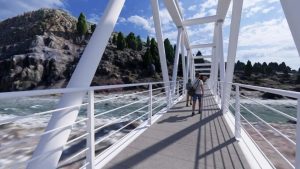 Adjudican la construcción de la pasarela sobre el río Cuyín Manzano